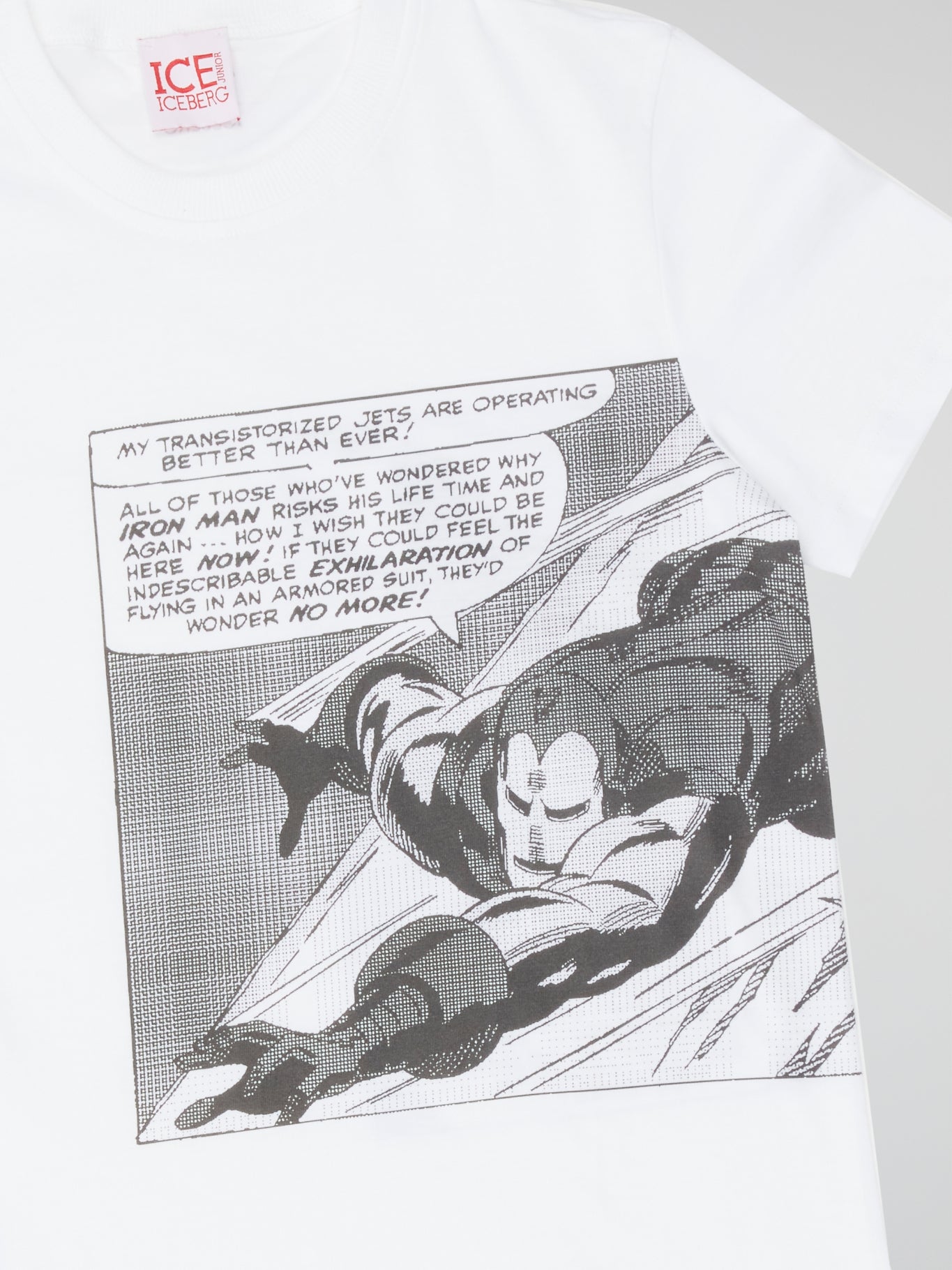 Iron Man Graphic Comic Tee