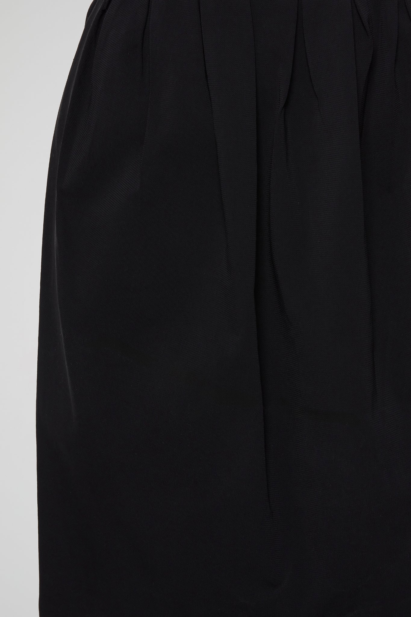 Black Pleated Skirt