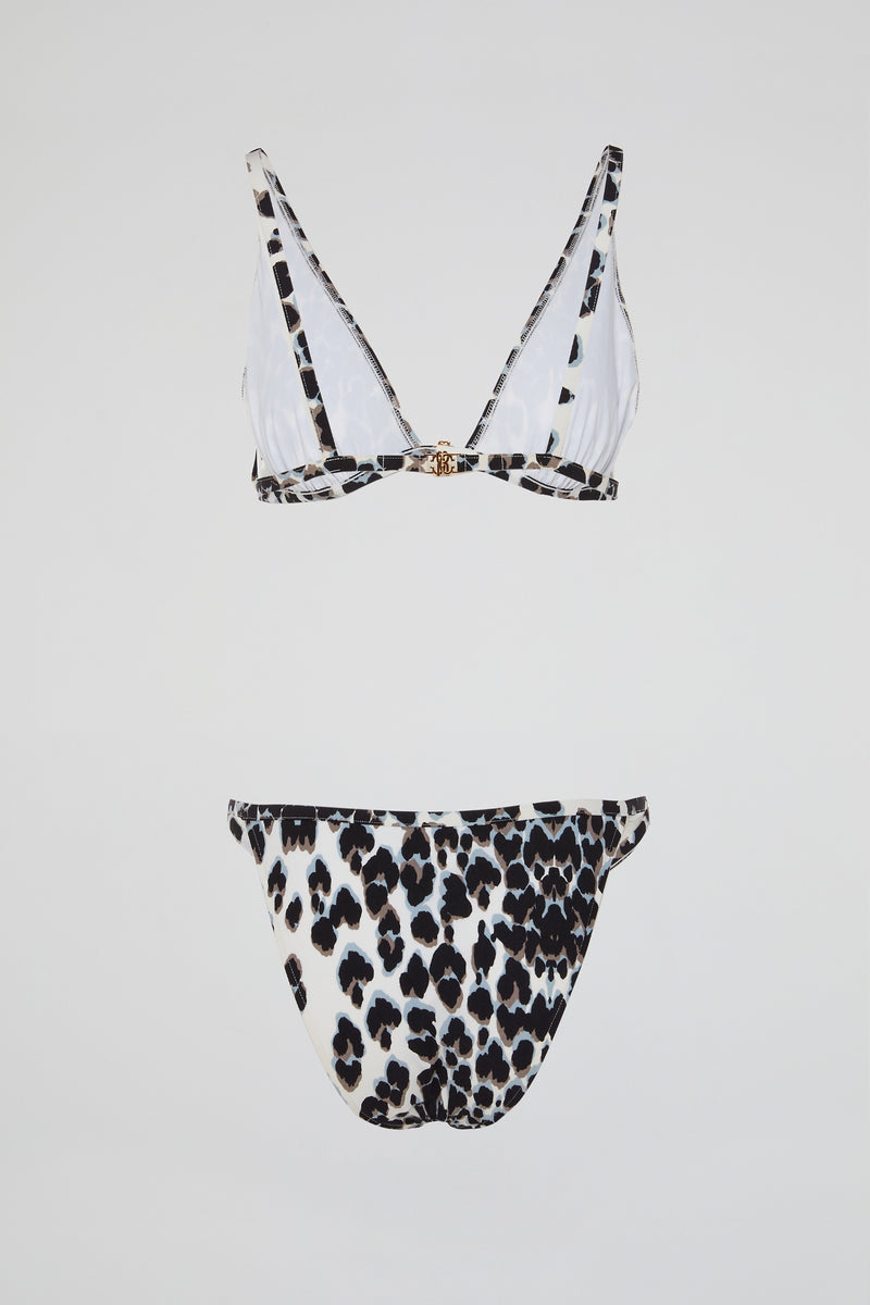 Leopard Print Bikini Set