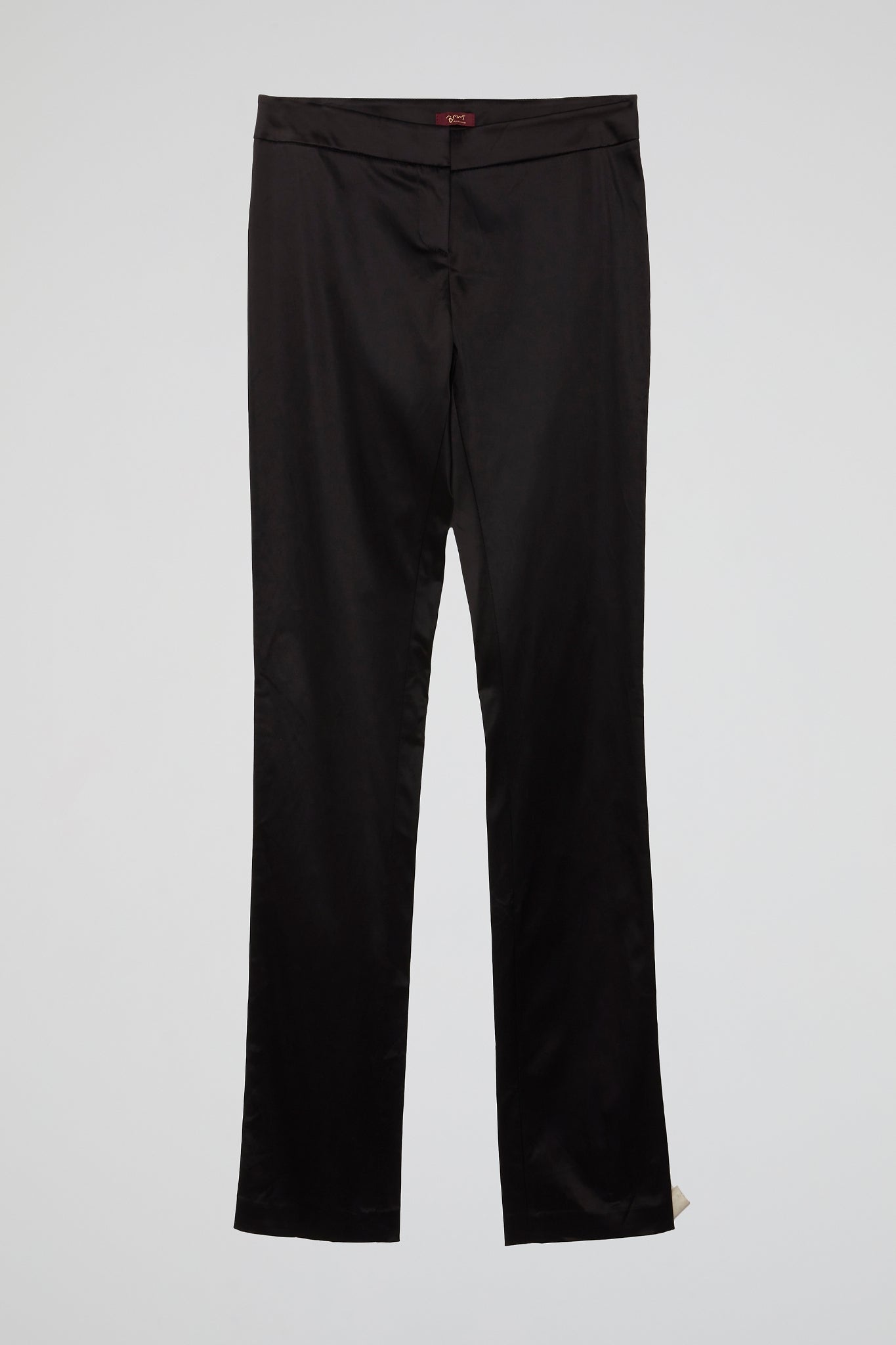 Black Satin Trousers