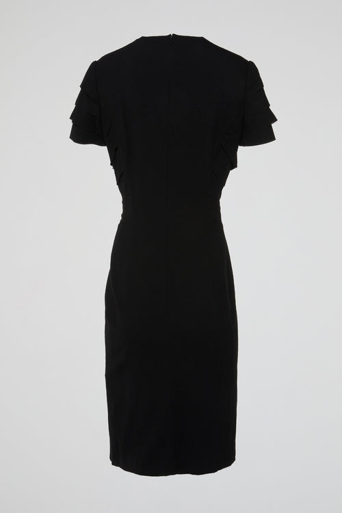 Black Radiance Embellished Dress