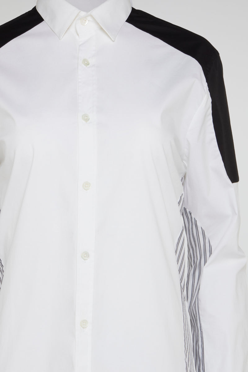 White Momentum Long-Sleeve Shirt