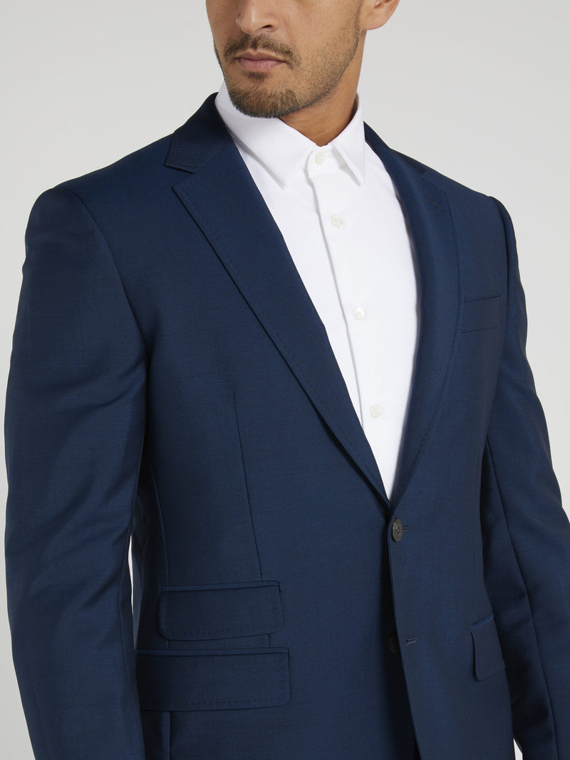 Navy Classic Structured Suit