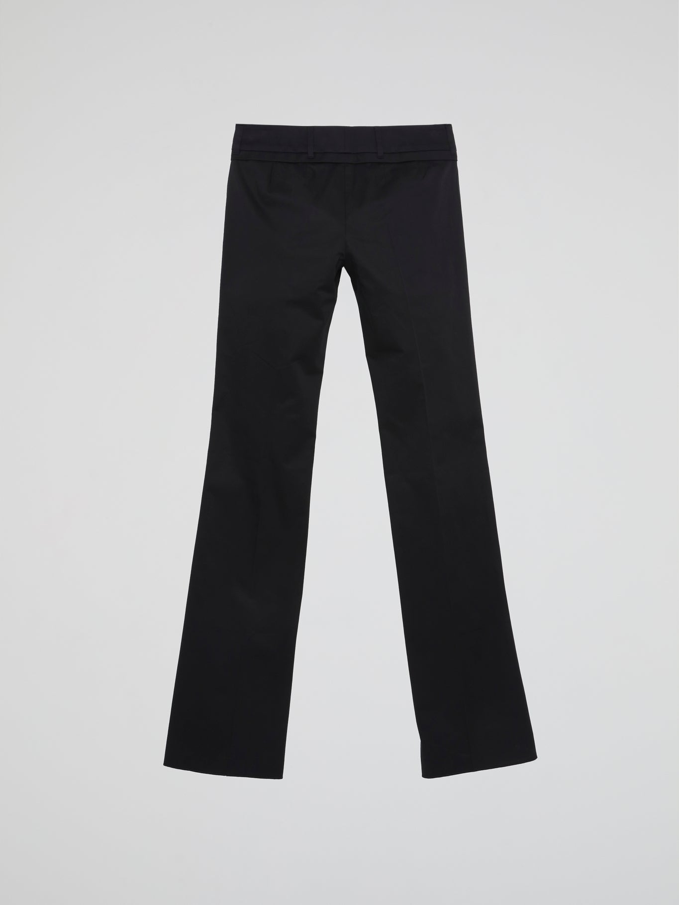 Black Bootcut Trousers