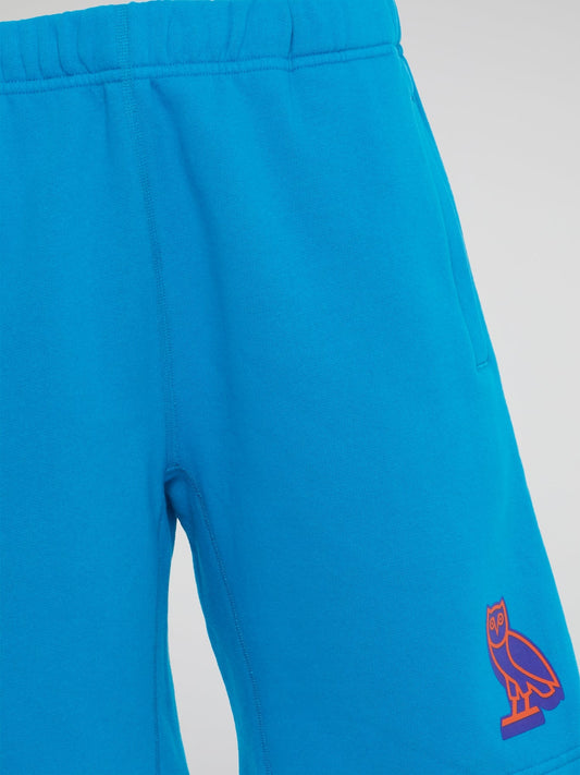 Blue Knock Out Sweat Shorts