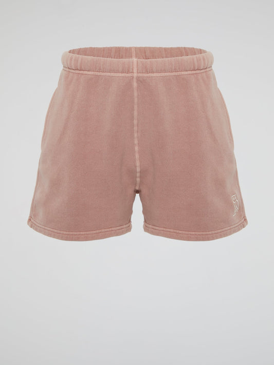 Pink Garment Dye Shorts