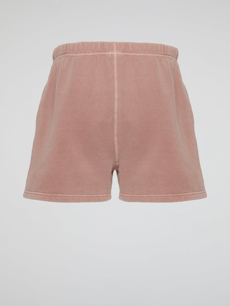 Pink Garment Dye Shorts