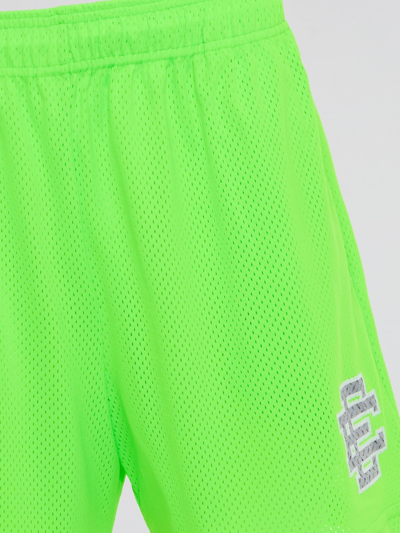 Neon Statement Perforated Shorts