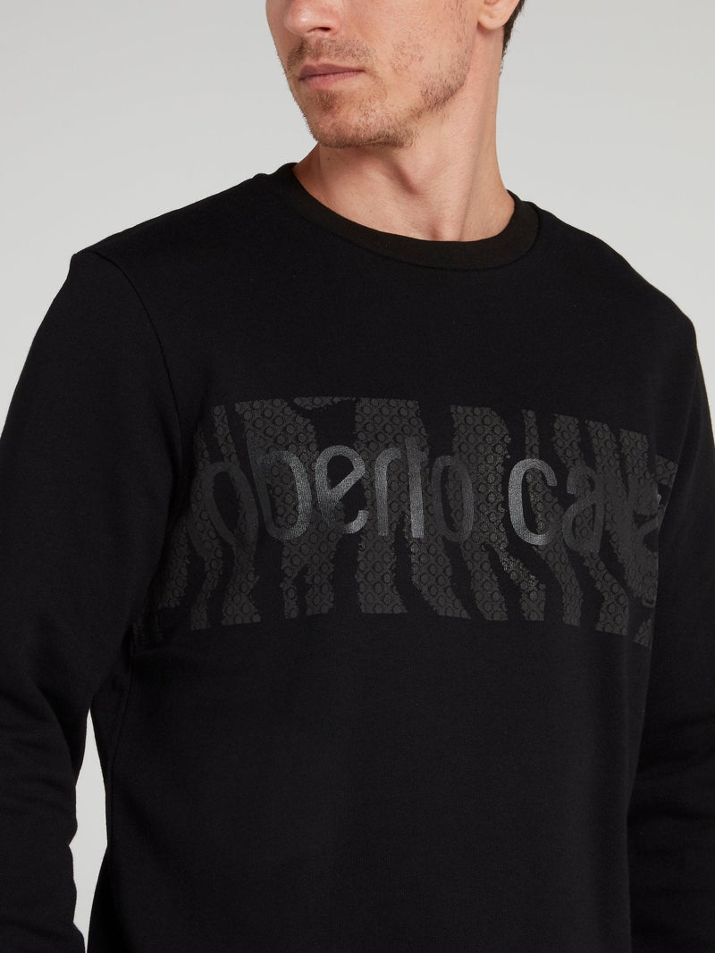 Black Logo Sweatshirt