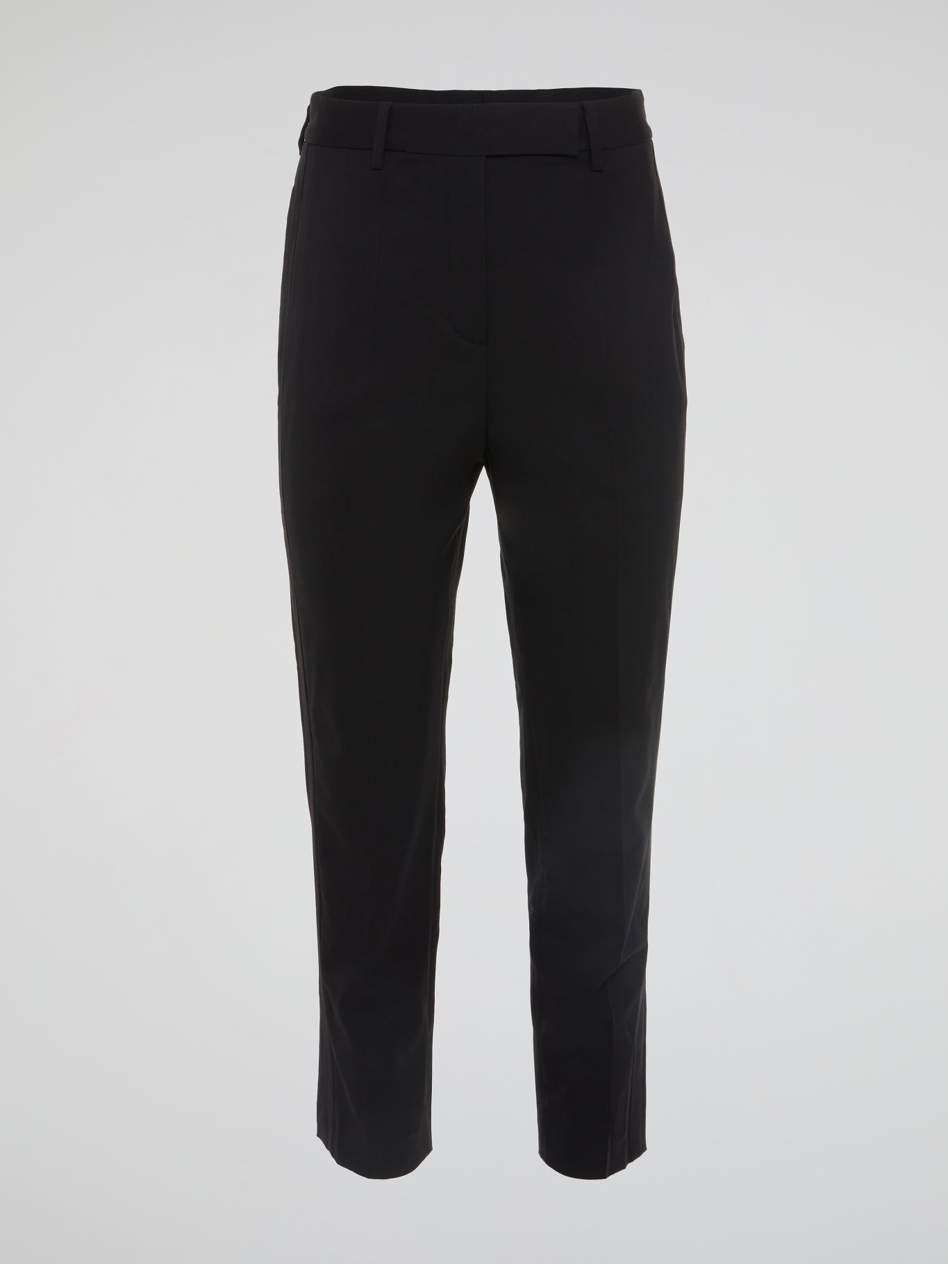 Elevate your wardrobe with these sleek and sophisticated black tapered pants from Roberto Cavalli. Crafted with the finest materials, these pants are designed to hug your curves in all the right places. Stand out from the crowd and make a style statement with these effortlessly chic trousers.