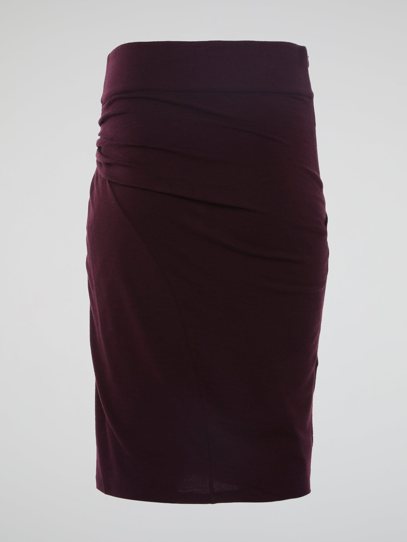 Introducing the Burgundy Draped Skirt by Roberto Cavalli, a graceful masterpiece that effortlessly captivates attention. Crafted with meticulous precision, this luxurious skirt embraces the spirit of elegance, featuring cascading layers that dance with every step. Emanate sophistication and allure as you glide across the room, leaving a trail of admiration in your wake.