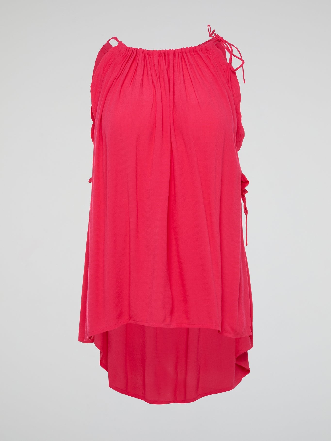 Be effortlessly chic in the Pink Drawstring Dress by Iro, designed to flatter every figure with its adjustable cinched waist and flowy silhouette. The soft blush hue adds a touch of femininity, while the drawstring detail adds a contemporary edge to this versatile dress that can take you from day to night with ease. Elevate your everyday look with this must-have wardrobe staple that is sure to turn heads wherever you go.