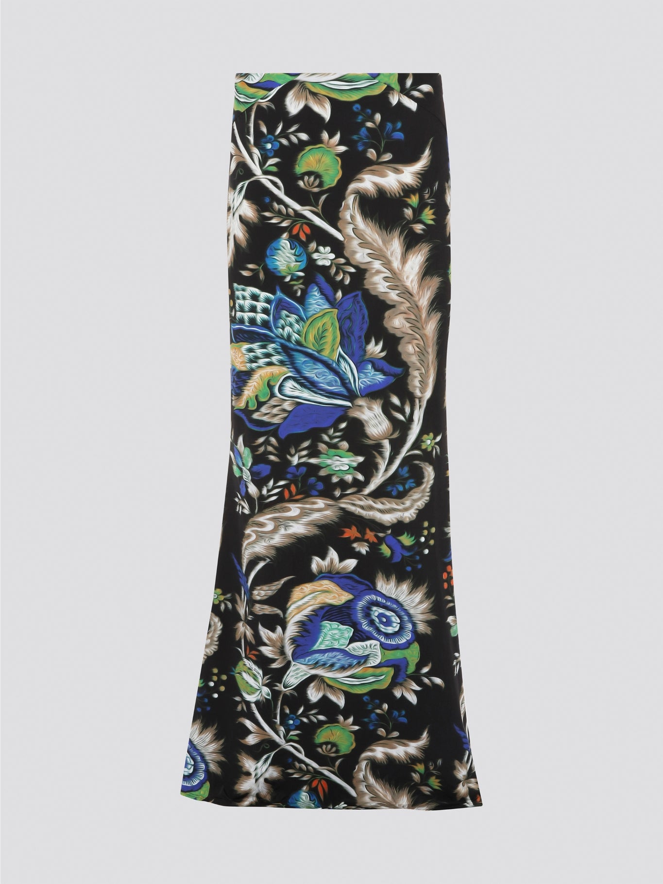 Unleash your inner wild with the stunning Foliage Maxi Skirt by Roberto Cavalli. Adorned with vibrant foliage prints, this skirt effortlessly exudes a sense of natural beauty and elegance. Perfect for adding a touch of luxury to your wardrobe, this skirt is sure to make a statement wherever you go.