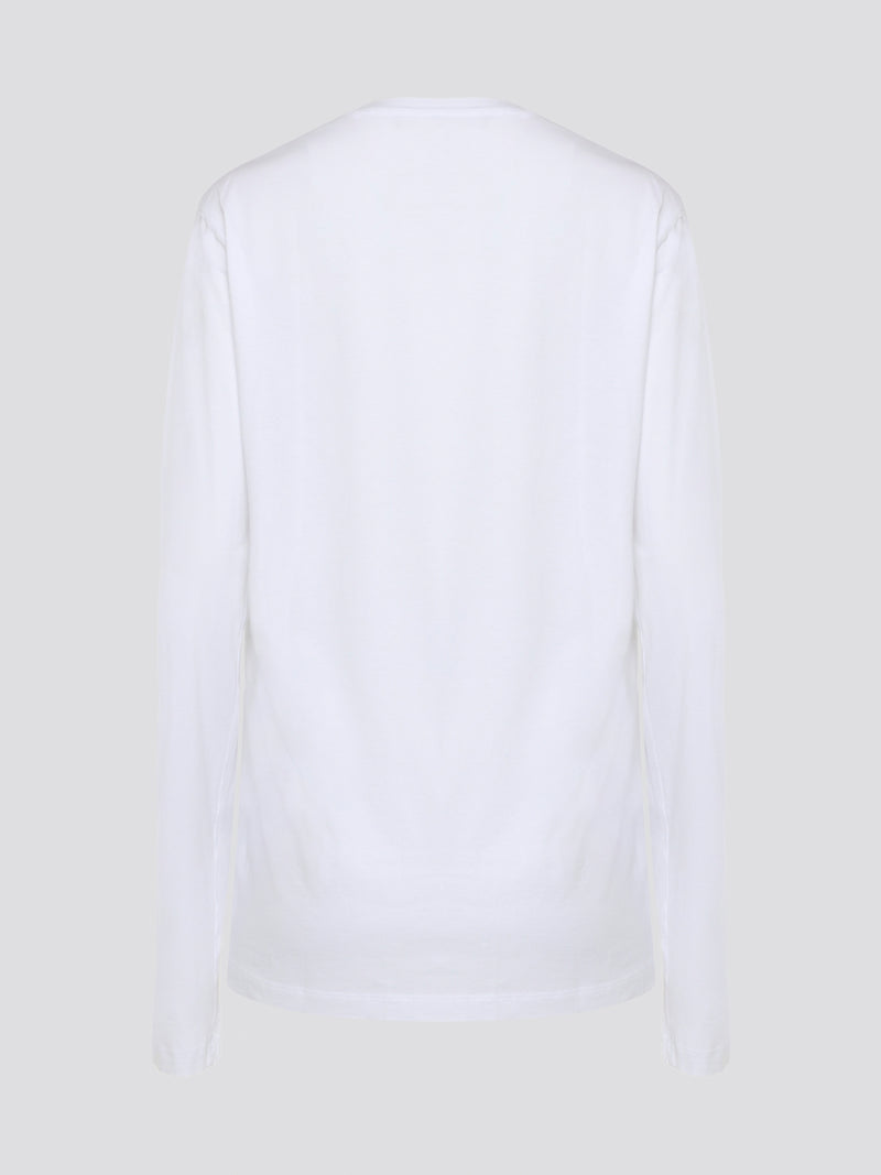 Elevate your wardrobe with the timeless sophistication of the Roberto Cavalli White Printed Long Sleeve Shirt. Made from luxurious, high-quality fabric, this shirt features a captivating print that adds a touch of modern flair to your look. Whether worn casually or dressed up for a night out, this shirt is sure to make a statement and turn heads wherever you go.