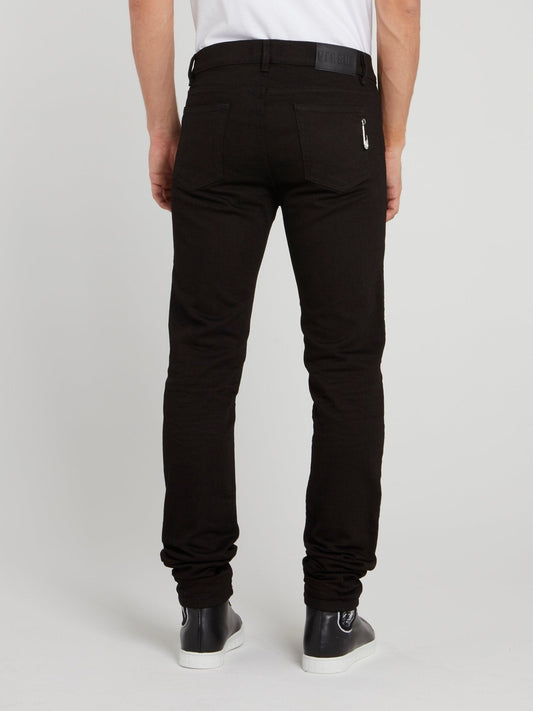 Black Slim Fit Trousers