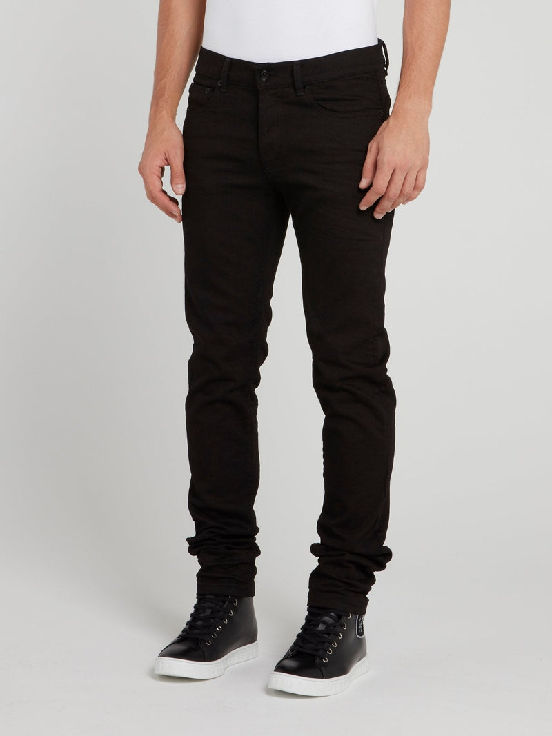 Black Slim Fit Trousers