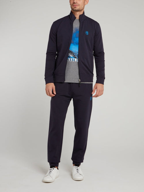 Navy Sport Icon Tracksuit