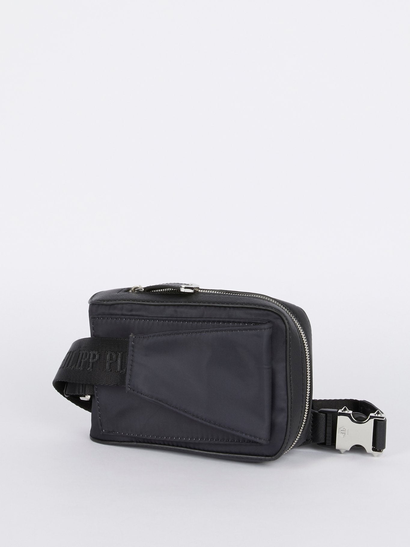 Black Logo Belt Bag