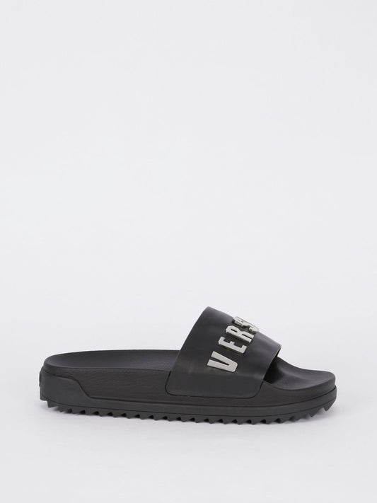 Ciabattina Black Logo Slides