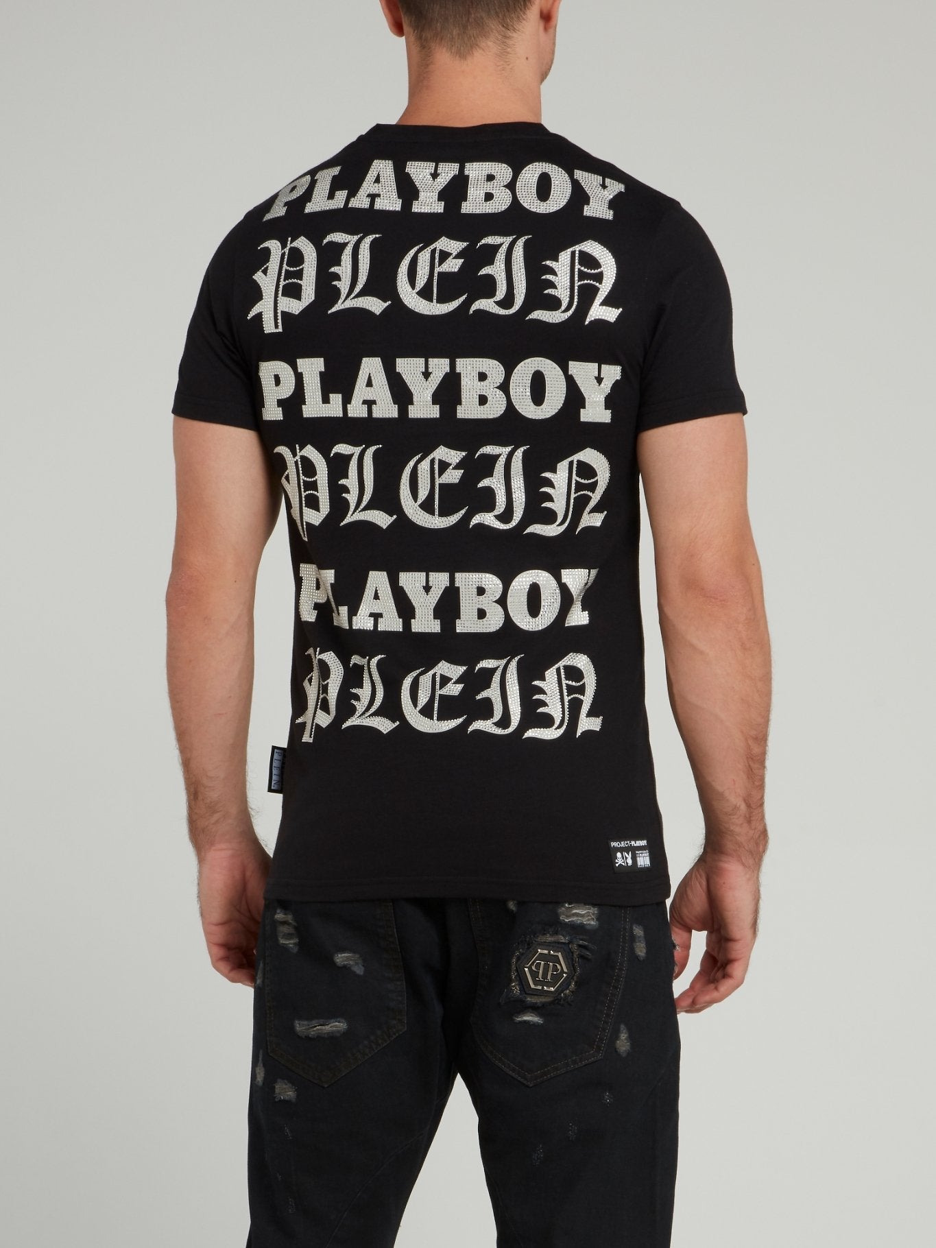 Playboy Print Round Neck T-Shirt