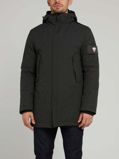 Maxence Melange Hooded Parka