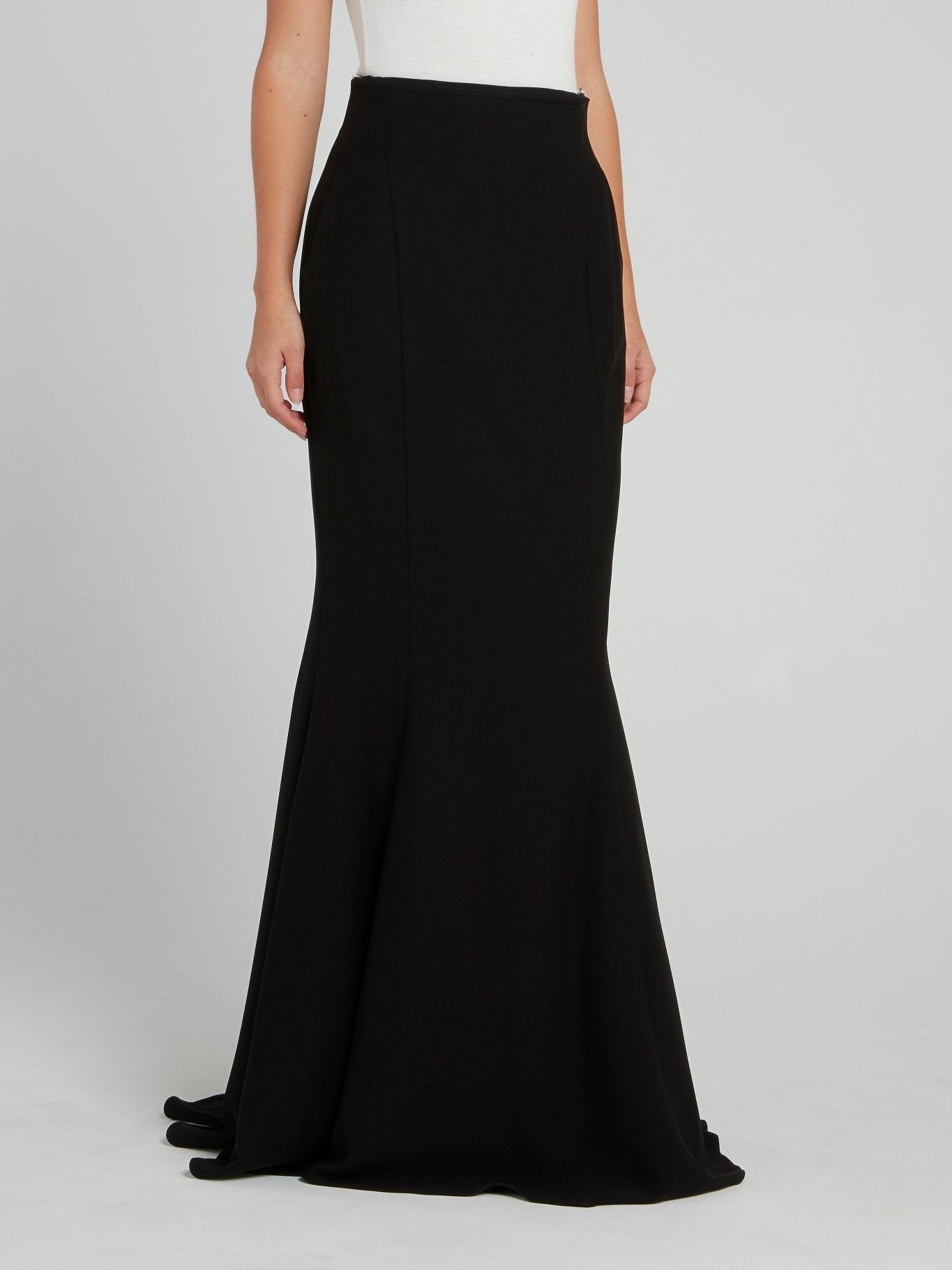 Black Trumpet Maxi Skirt