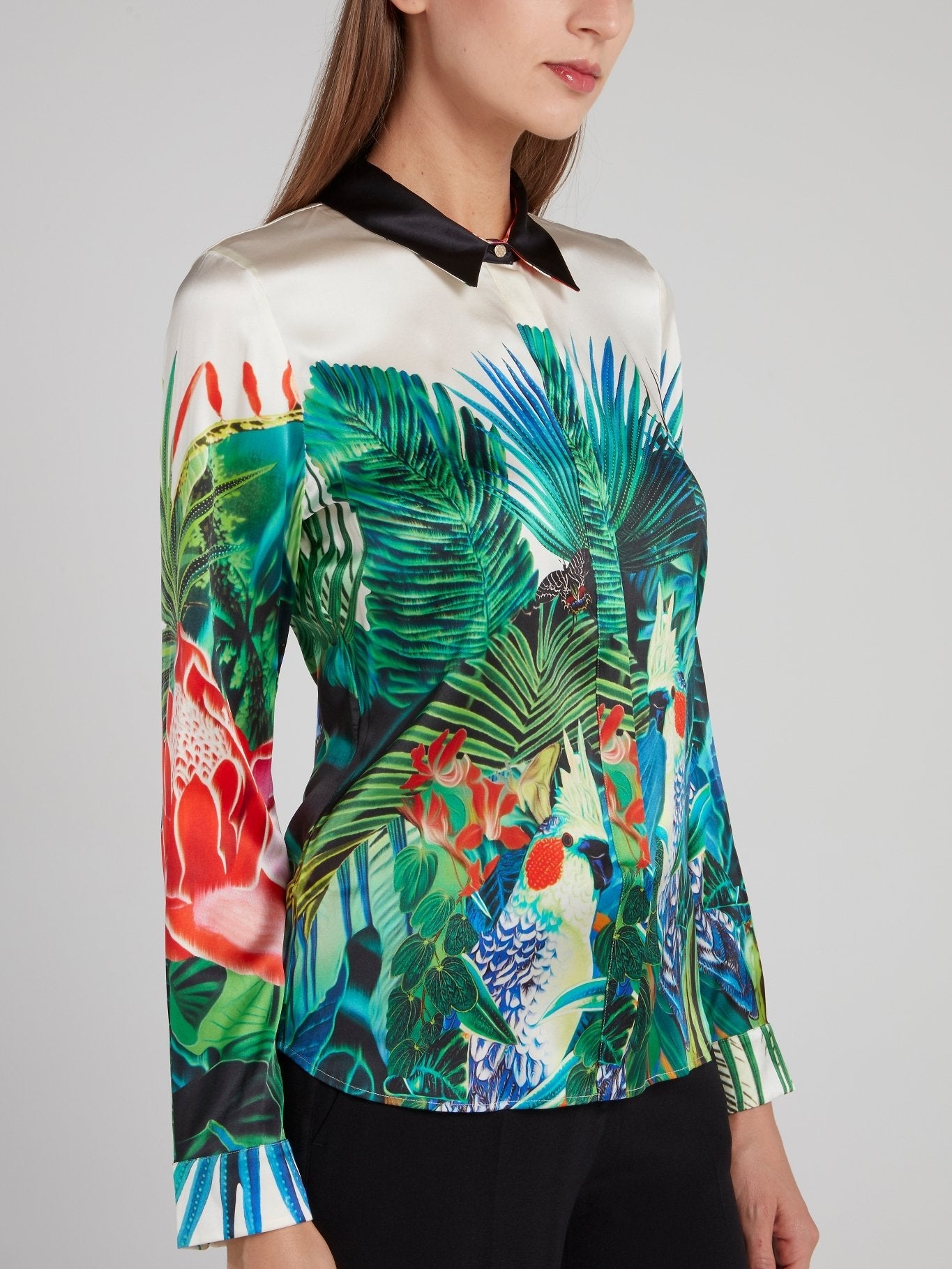 Flora and Fauna Long Sleeve Shirt