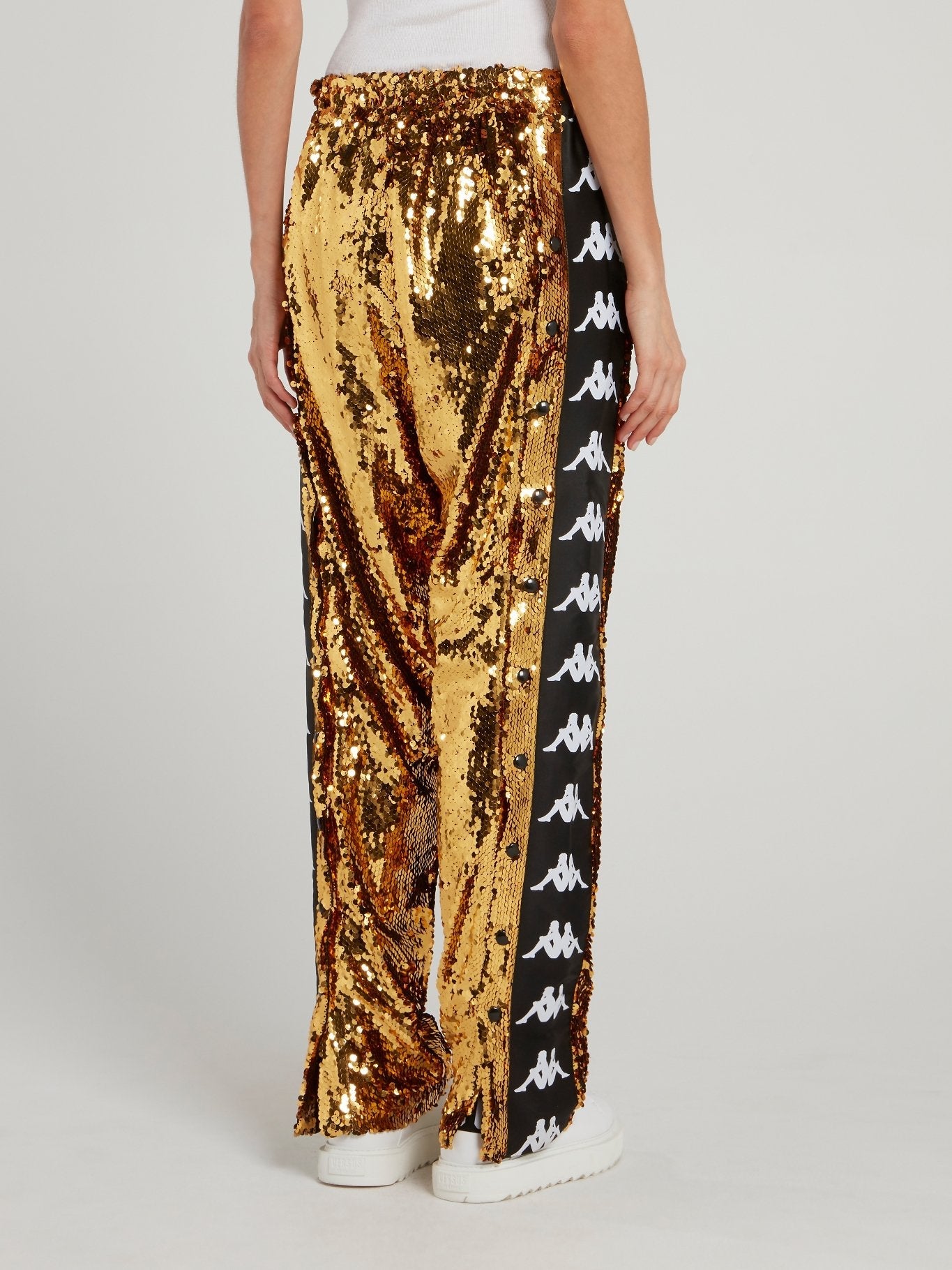 Kappa Gold Sequin Pants