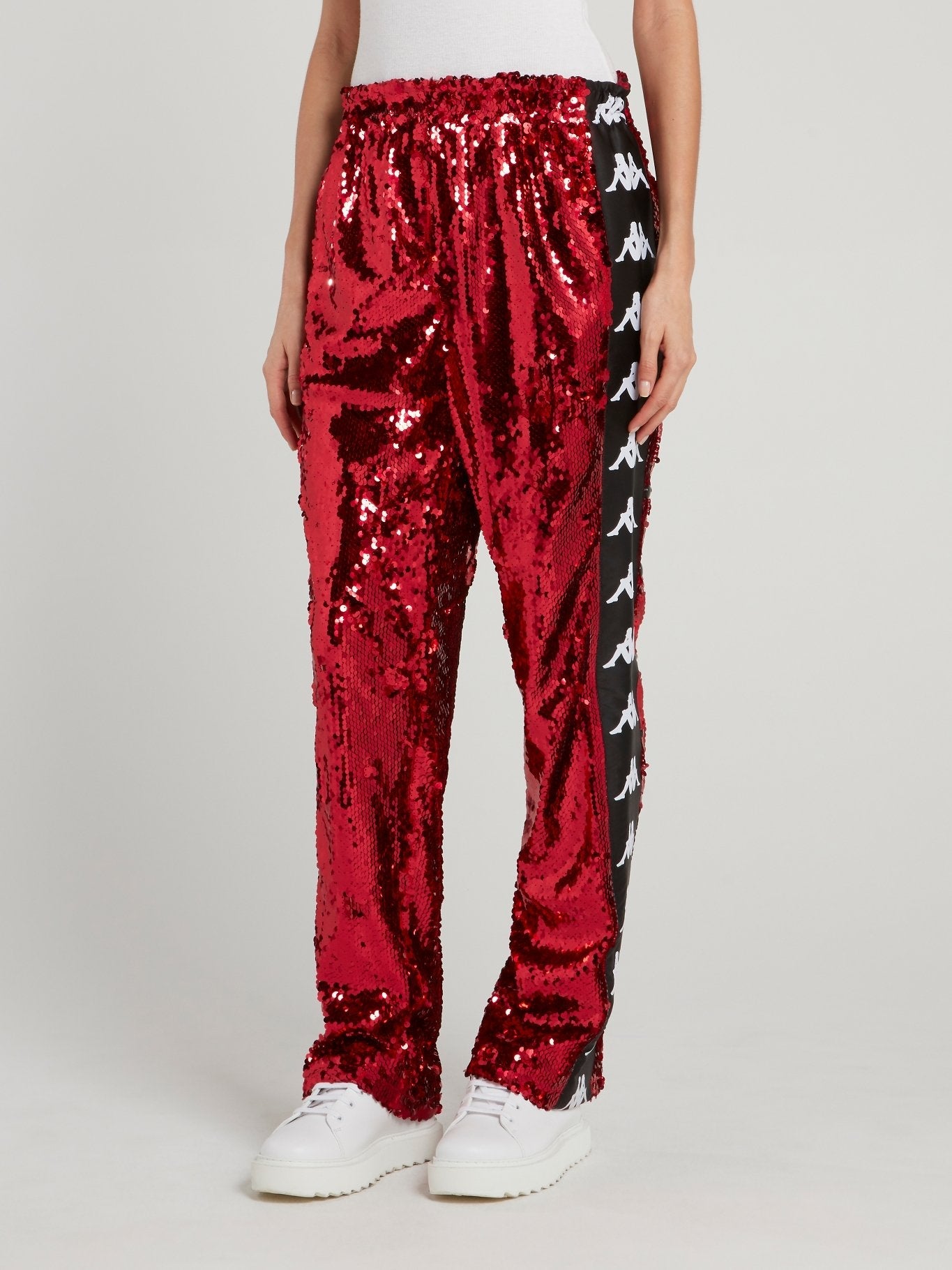 Kappa Red Sequin Pants