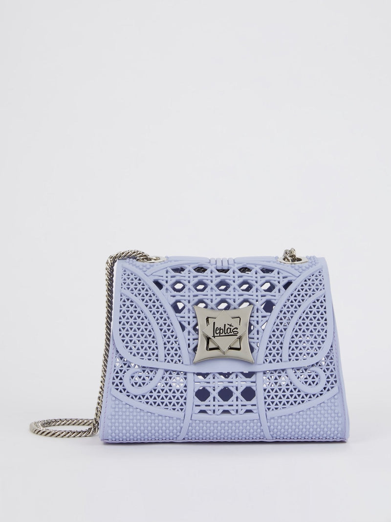 Purple Mignon Cesto Crossbody Bag