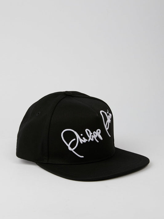 Logo Embroidered Strapback Baseball Cap