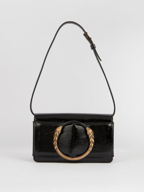 Vernicetta Snake Detail Shoulder Bag