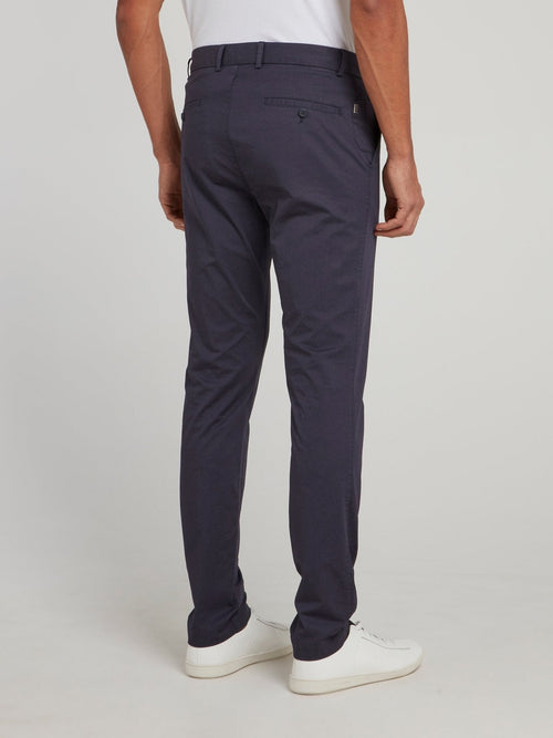 Navy Slim Fit Chino Pants