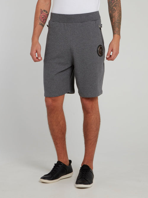 Ron Grey Waistband Jogging Shorts