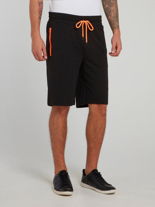 Murray Orange Panel Jogging Shorts