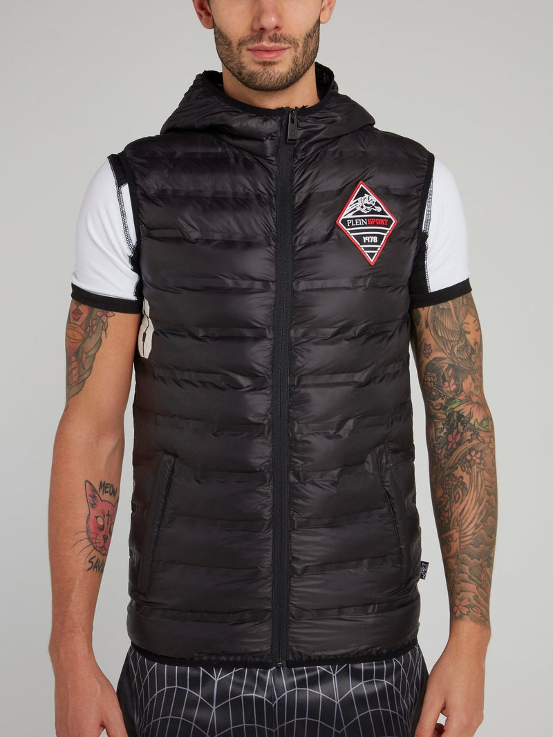 Black Down Jacket Vest