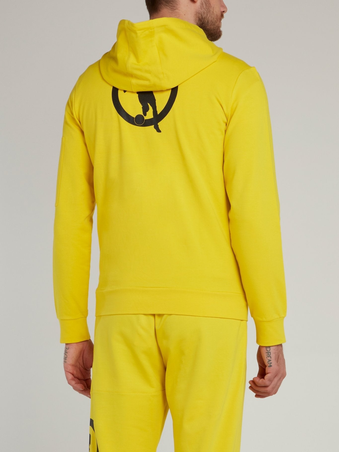 Yellow Rear Logo Jacket