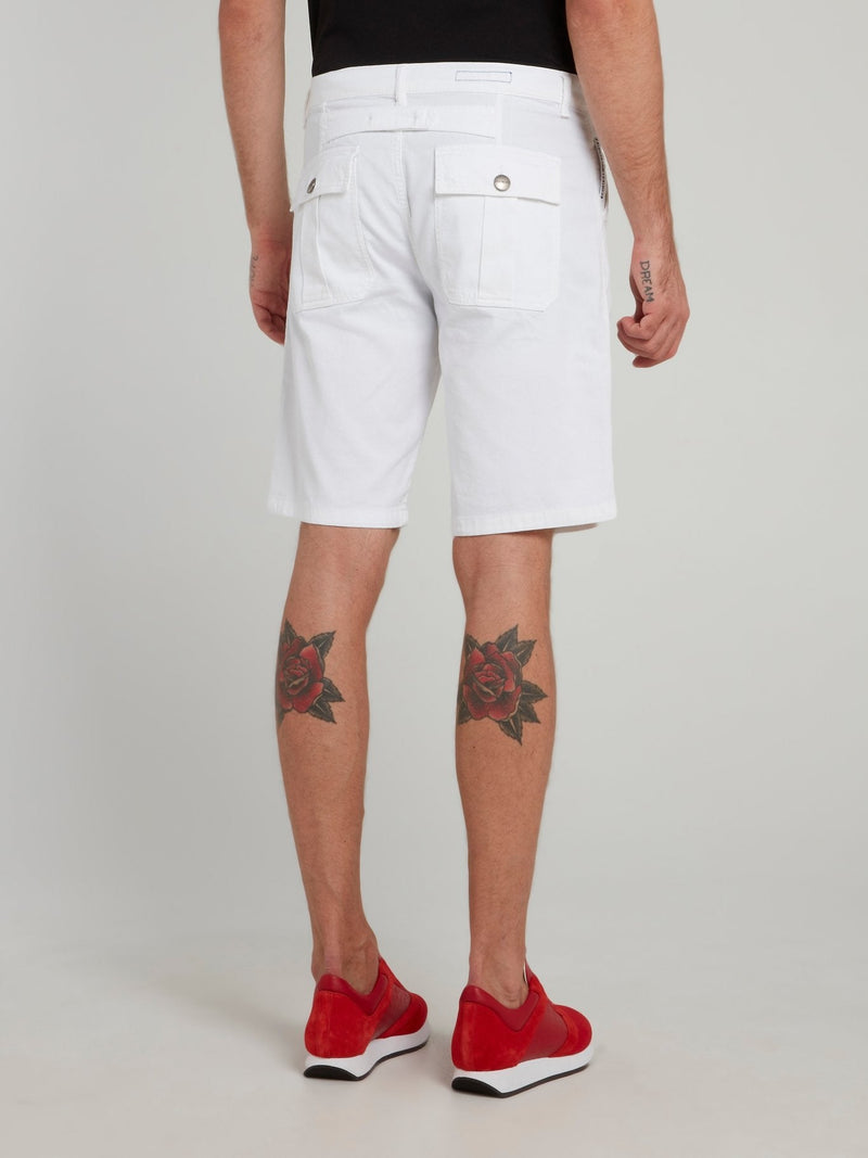 White Bermuda Shorts