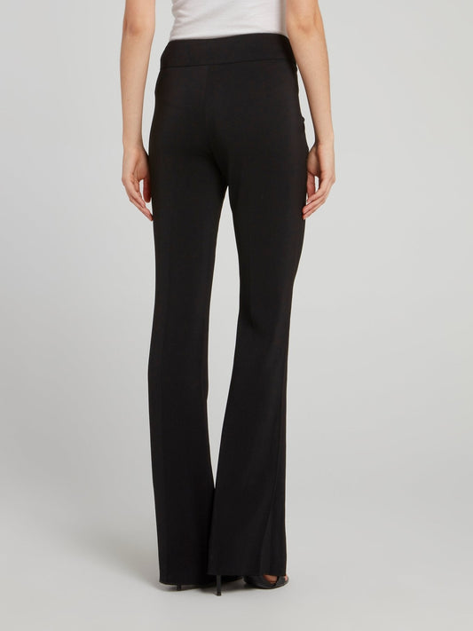 Black Flared Pants