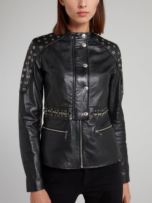 Chain Belted Sports Jacket