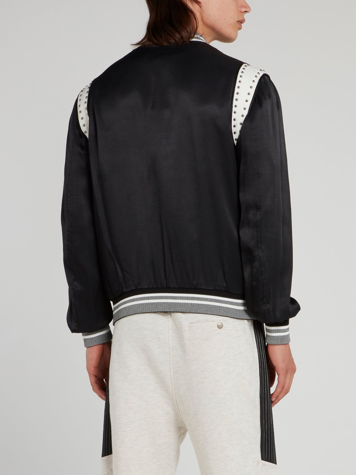 Black Stripe Edge Sports Jacket