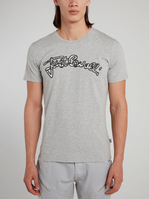 Grey Snake Logo T-Shirt