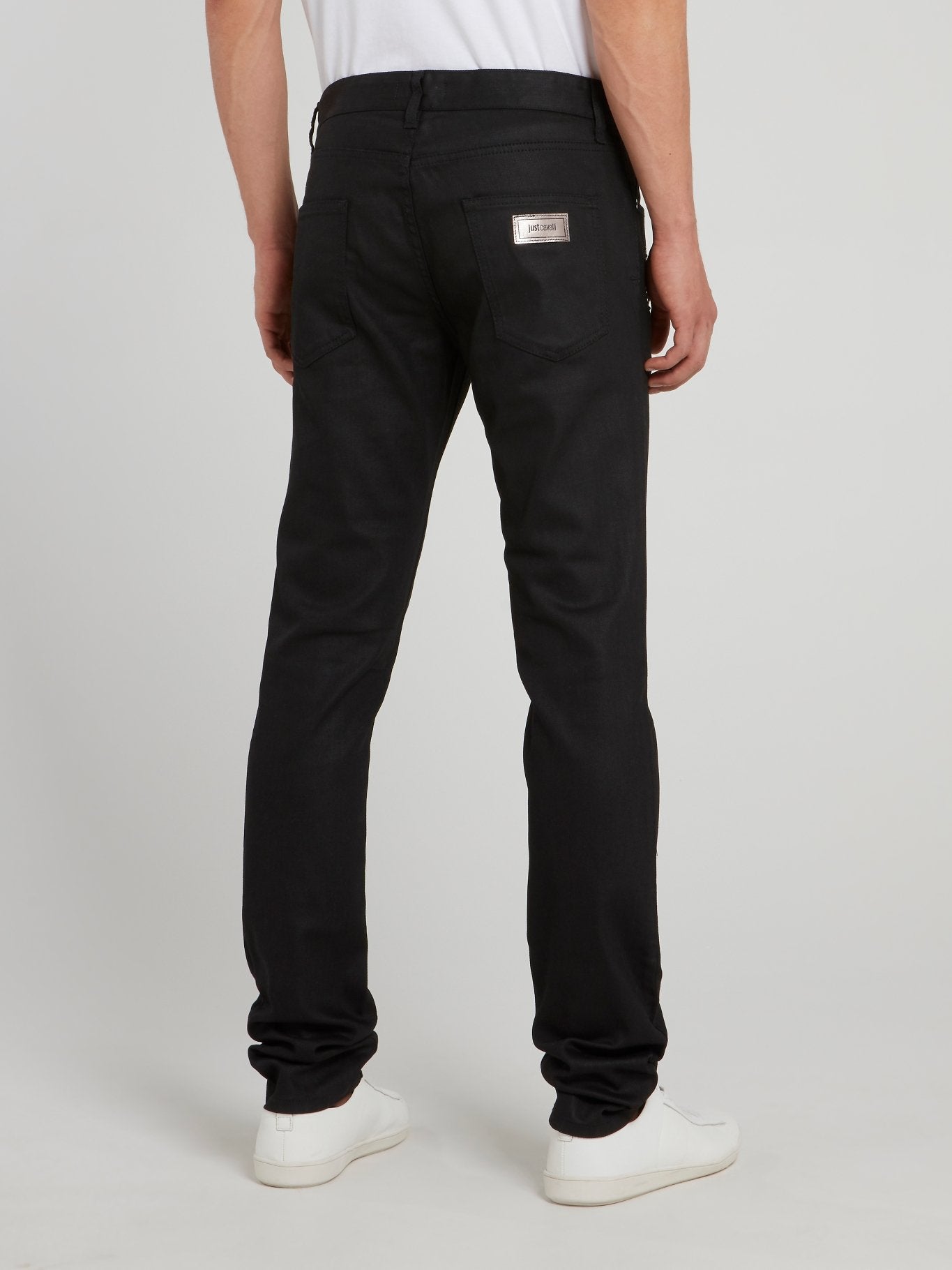 Black Star Detail Trousers