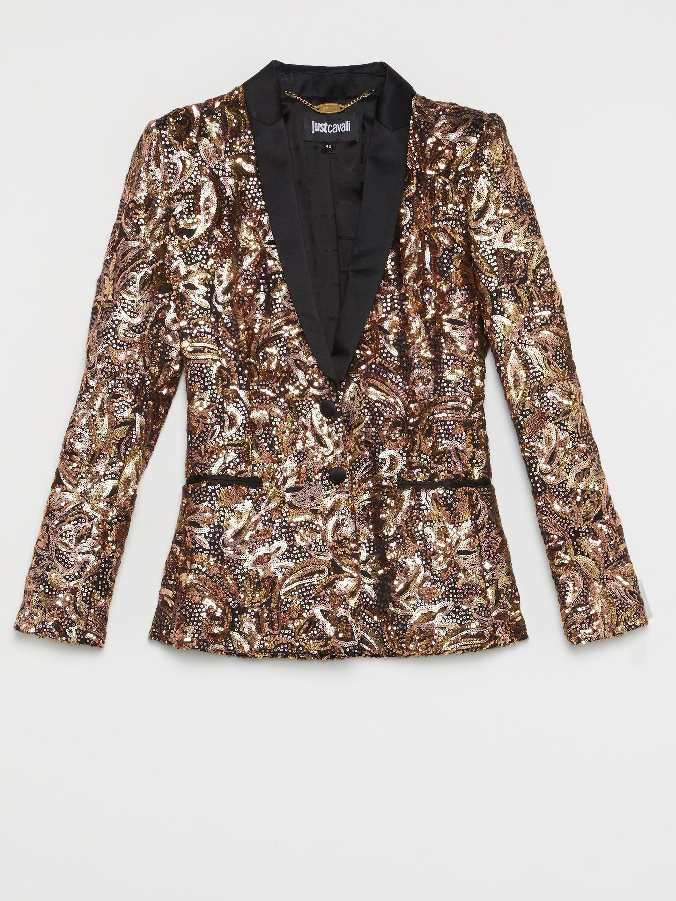 Gold Victorian Sequin Jacket