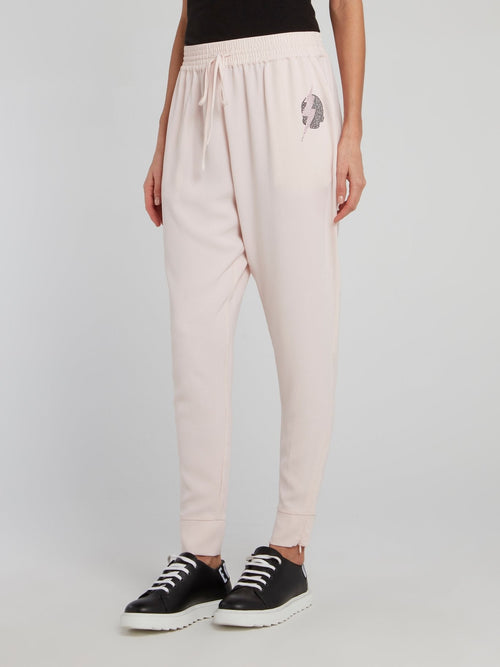 Jane Pink Studded Harem Pants