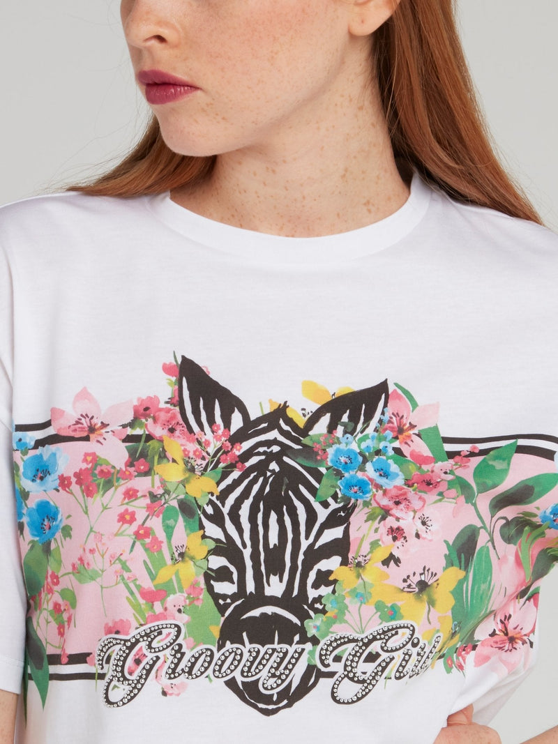 Flora and Fauna Loose Fit T-Shirt