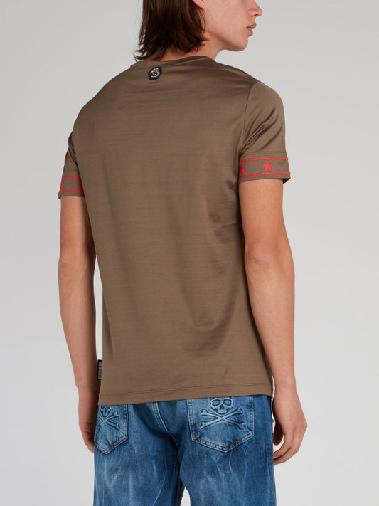 PP1978 Brown Logo T-Shirt