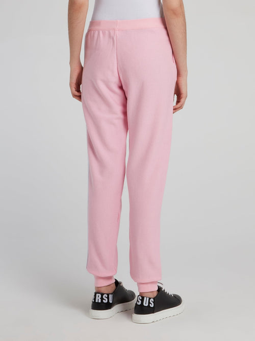 Pink Side Logo Active Pants