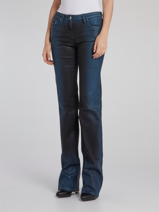 Dark Wash Bootcut Pants