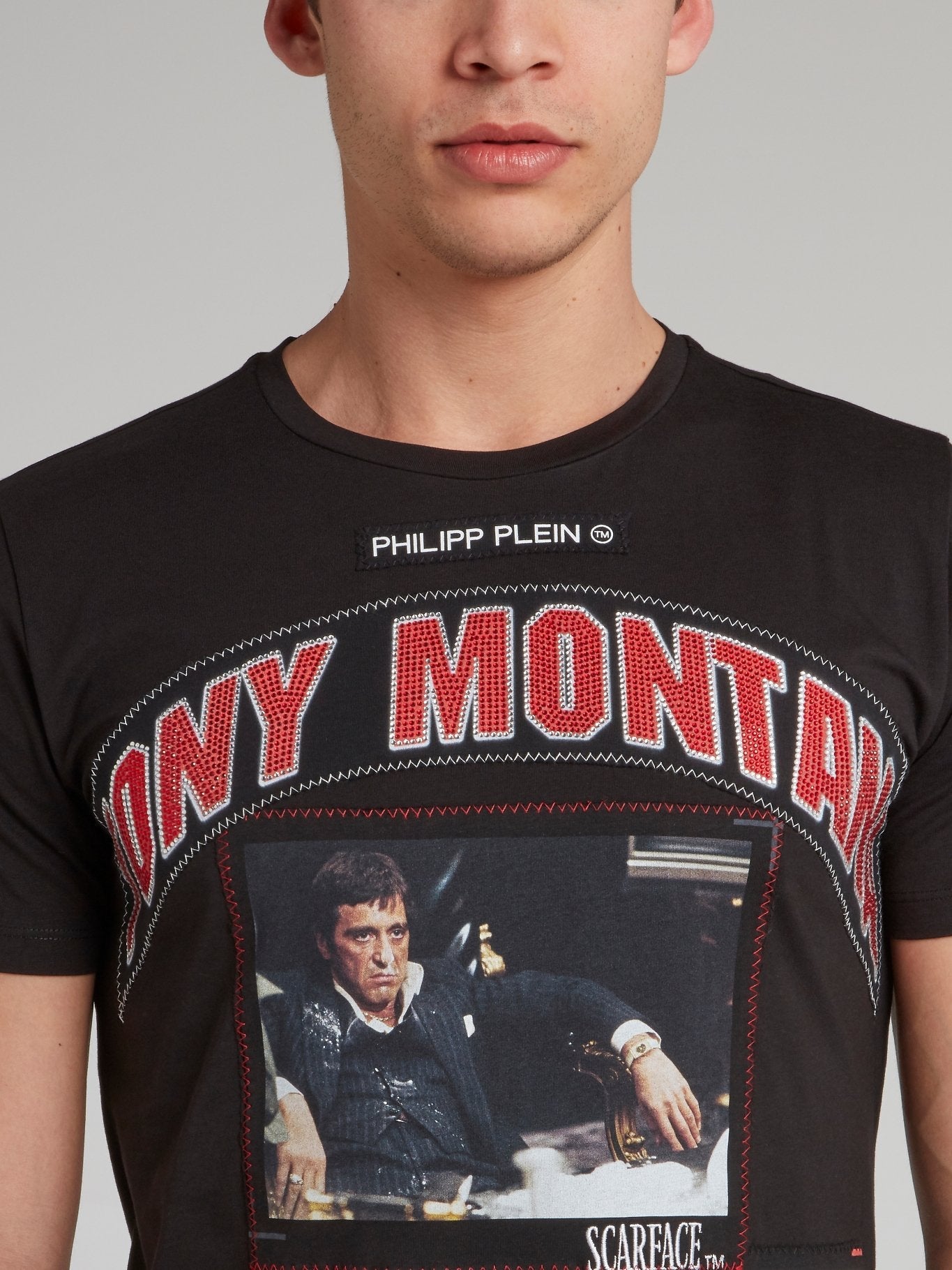 Scarface Black Montage T-Shirt